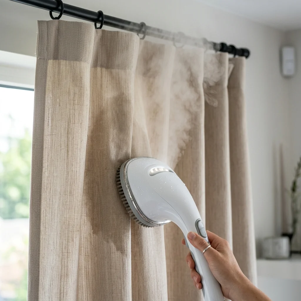 Emergency same-day curtain stain removal chuwar Fresho Curtain Cleaning