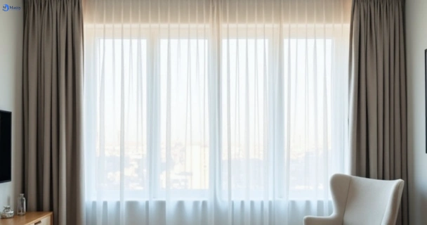 Freshly steam cleaned curtains in chuwar QLD