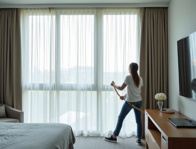 Chuwar Sheer Curtain Cleaning
